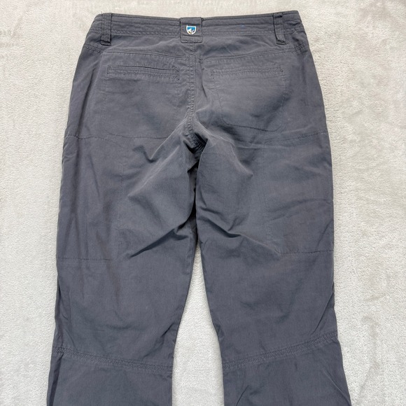 Kuhl Pants Women's 2 The Legendary Pant Gray Cargo Outdoor Hiking Travel Trouser - Picture 11 of 16